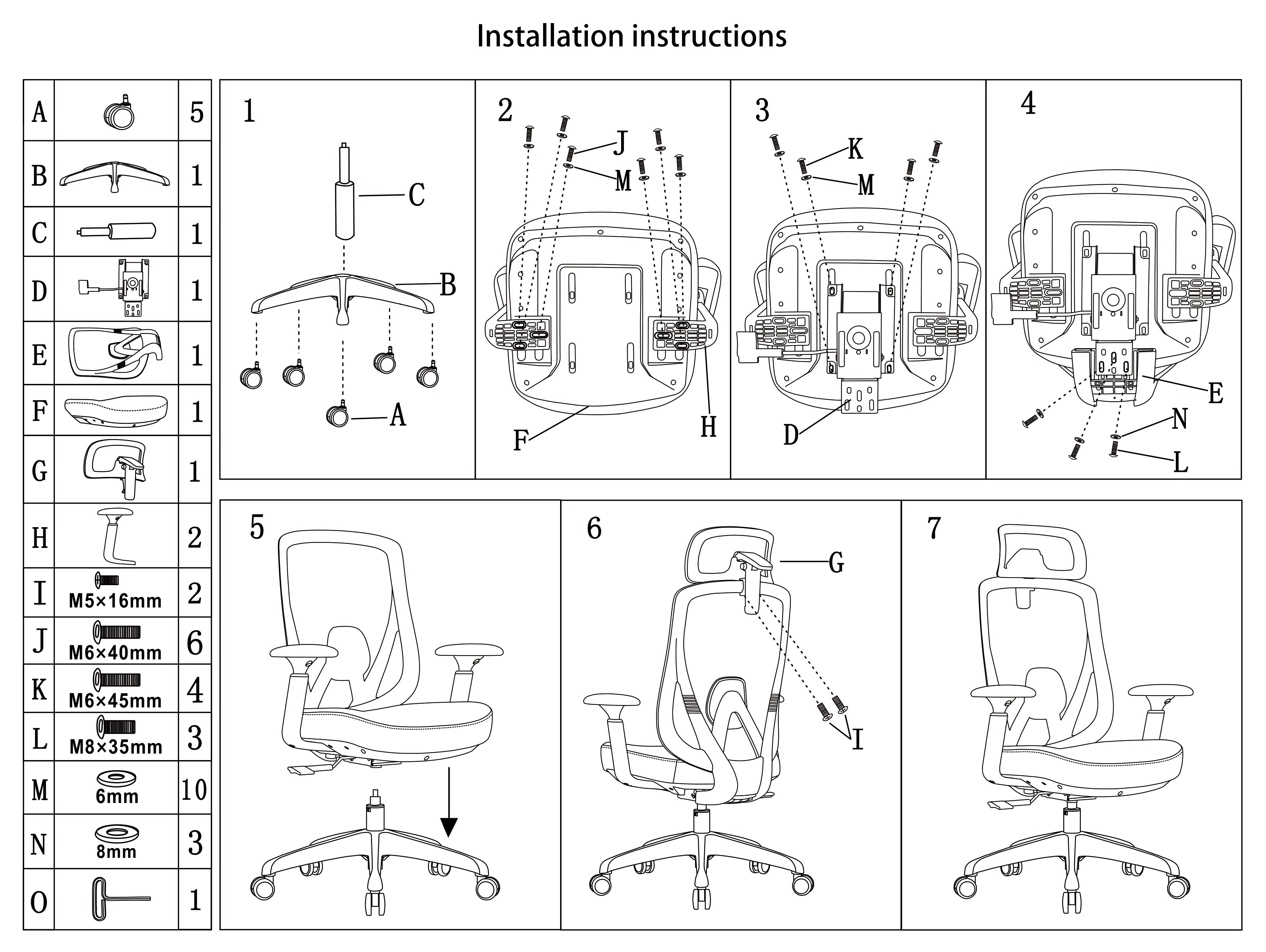 Modern Minimalist Grey High-Back Mesh Executive Chair - 4D Adjustable Headrest & Tilt Ergonomic Office Chair For Home Office Cuvalon