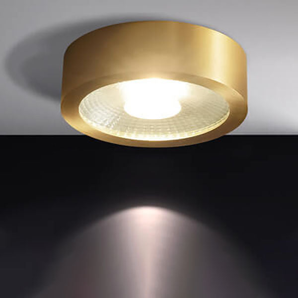 Nordic Light Luxury All Copper Ultra-thin LED Flush Mount Light Cuvalon