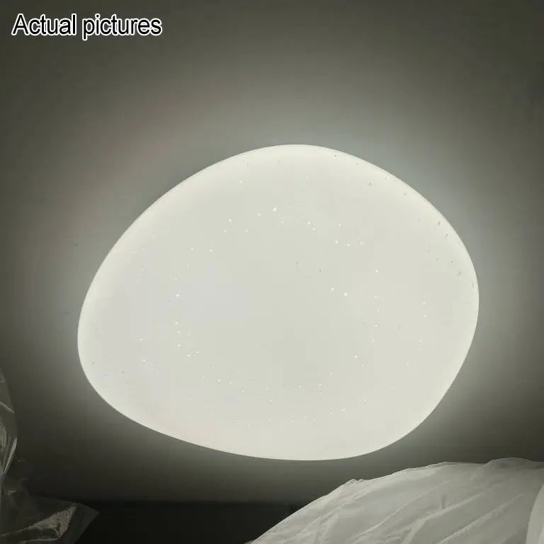 Modern Pebble Stone Star Effect LED Flush Mount Ceiling Light Cuvalon