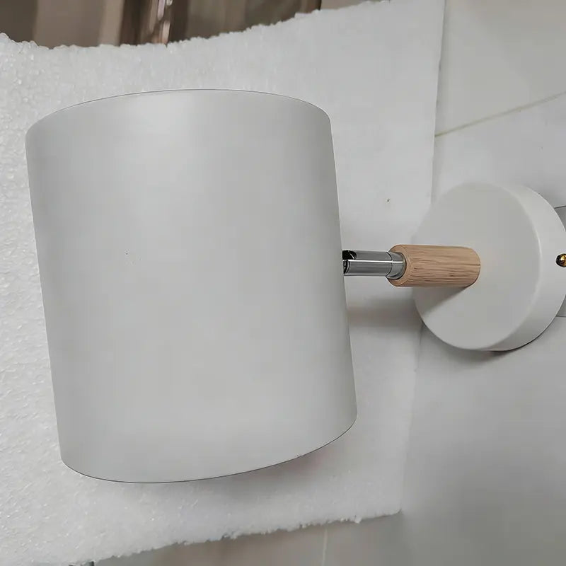 Nordic Macaron Cylinder Rotatable 1-Light Wall Sconce Lamps Cuvalon