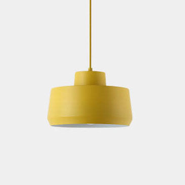 Macaron Candy Jar 1-Light Aluminum Pendant Light Cuvalon